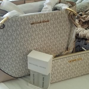 Michael Kors purse and wallet